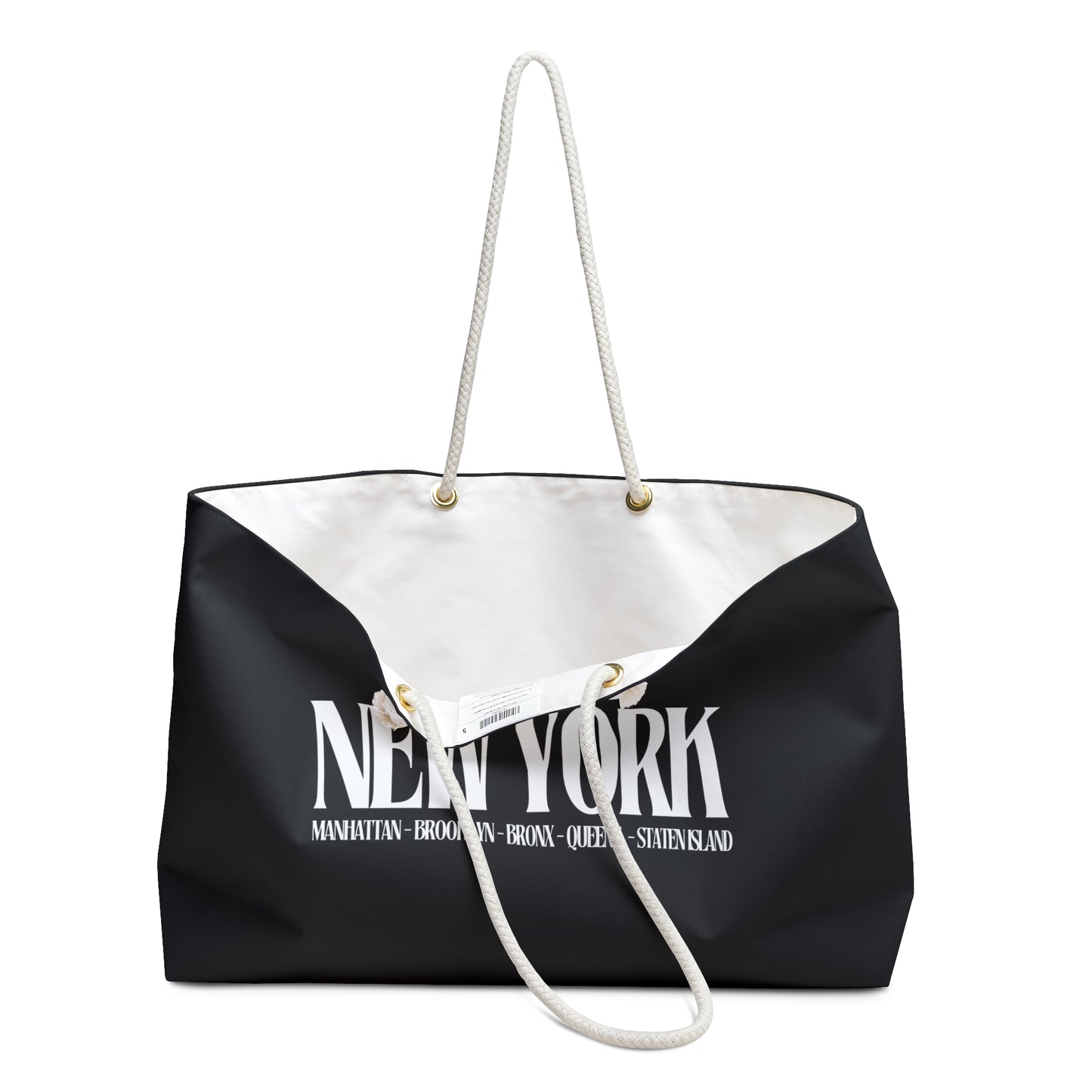 NYC stylish weekender bag