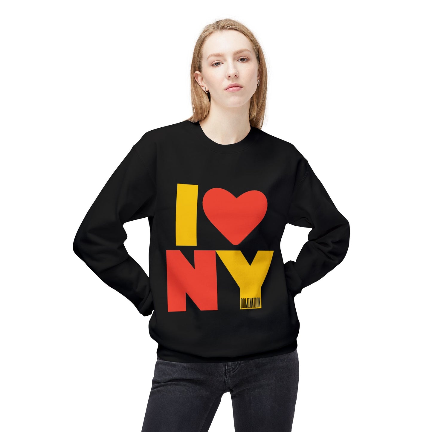 I Love NY crewneck black