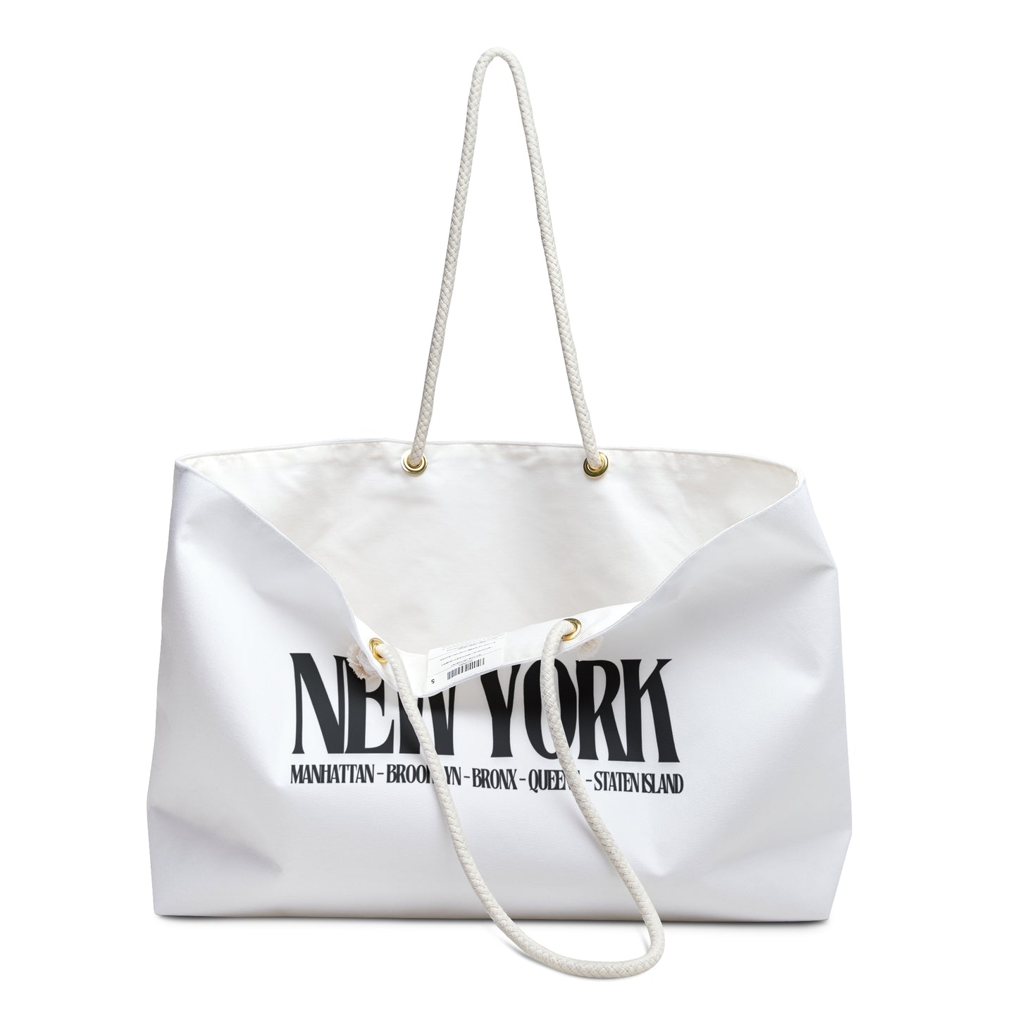 NYC weekender bag