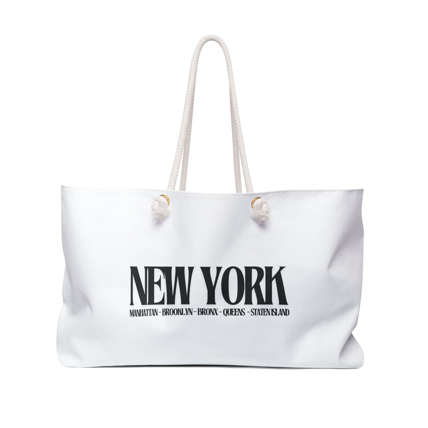 NYC weekender bag