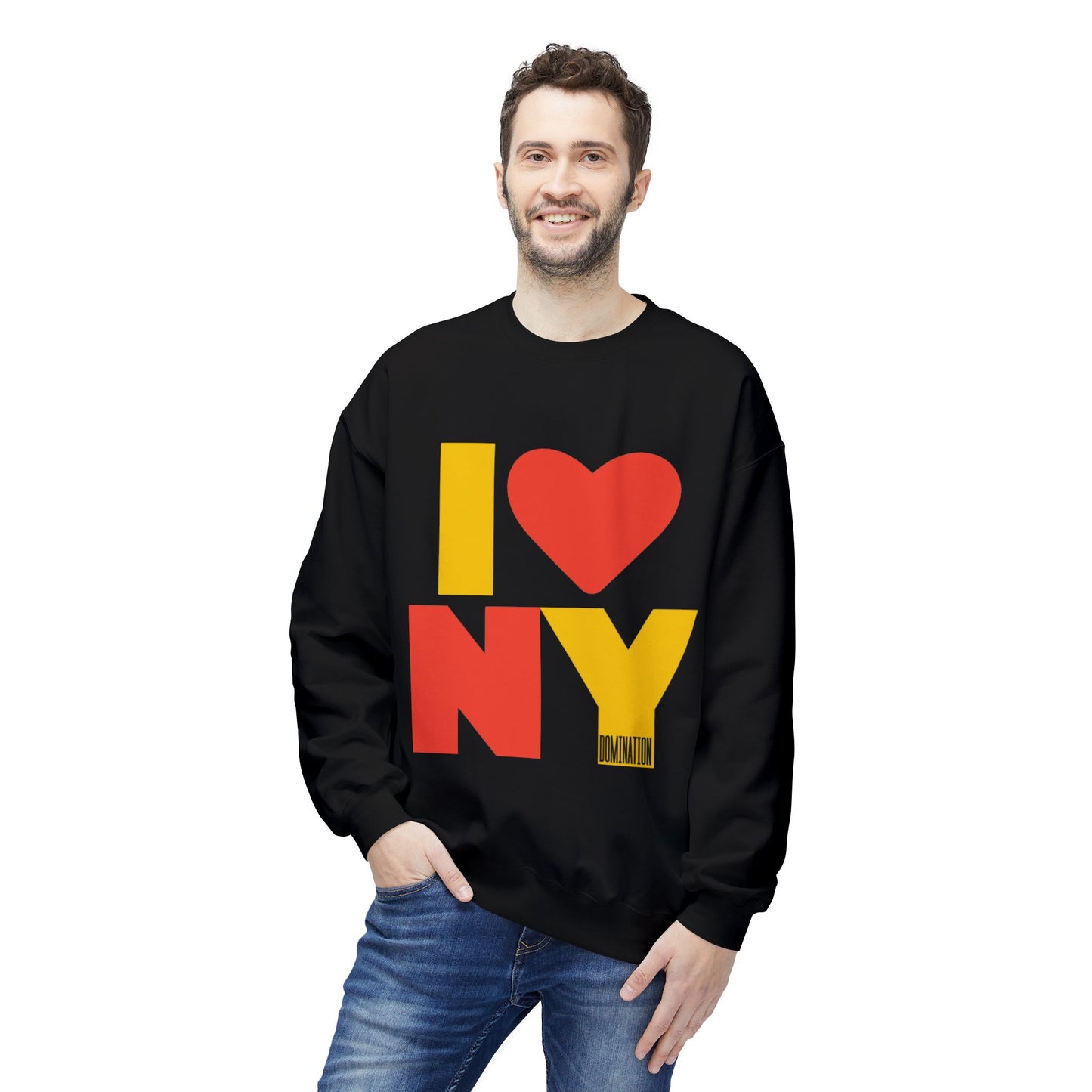 I Love NY crewneck black