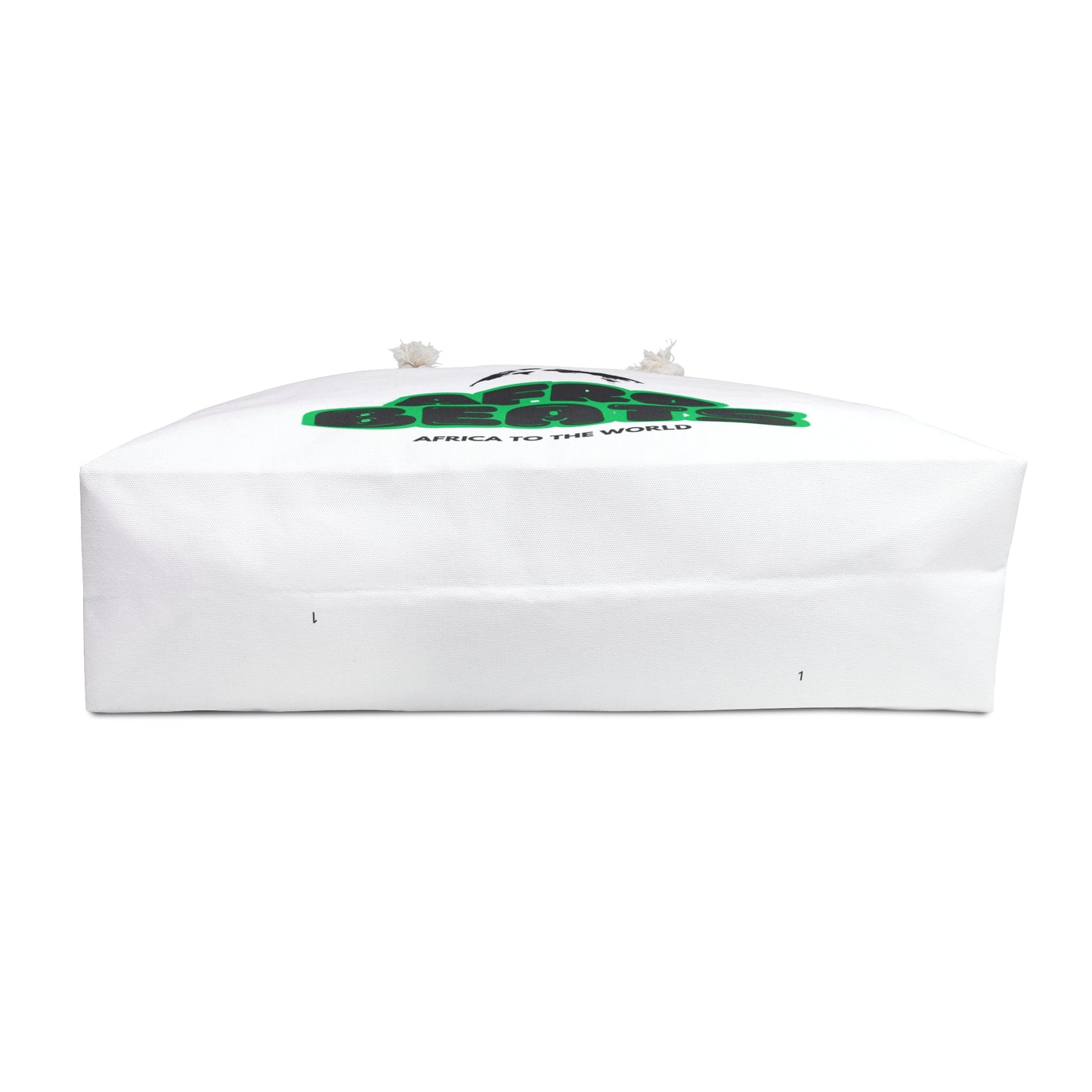 Afrobeats weekender bag white