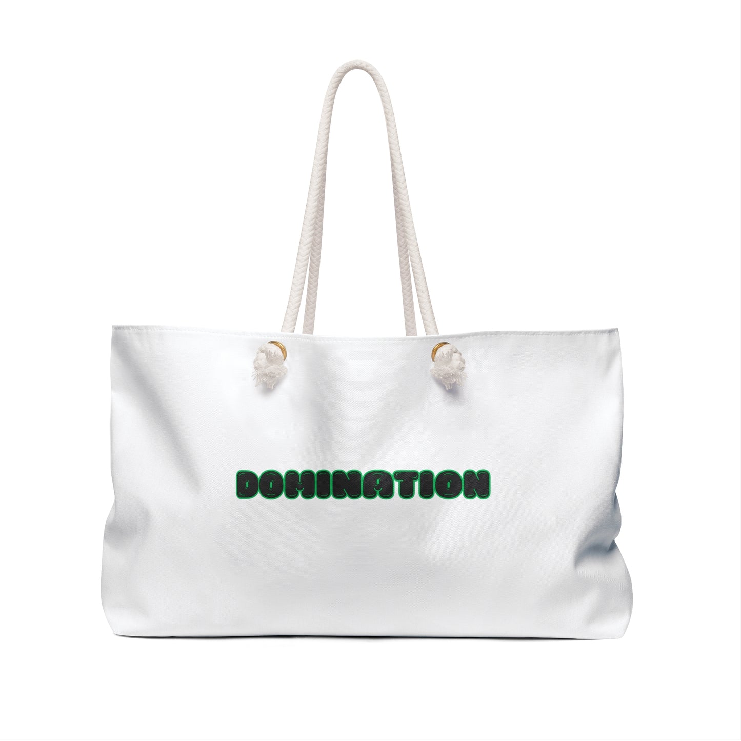 Afrobeats weekender bag white