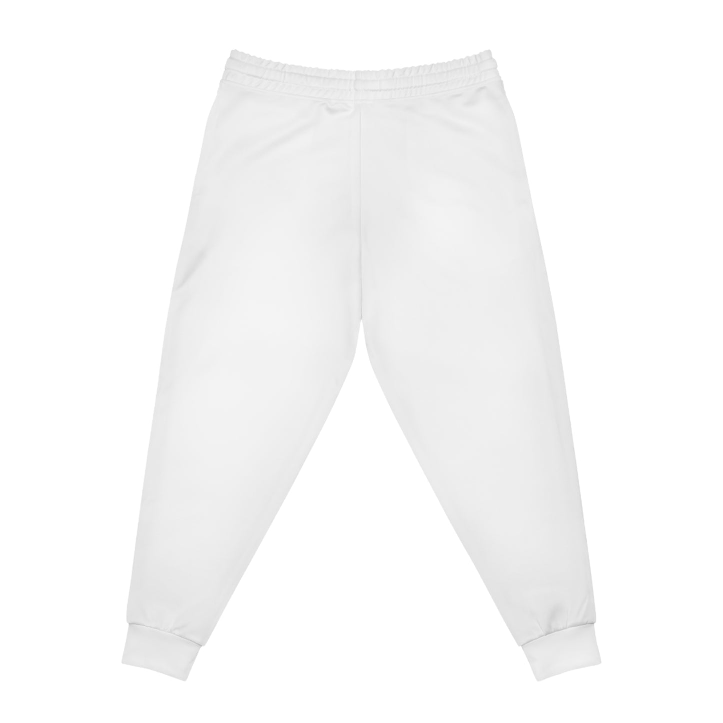 Afrobeats athletic joggers white